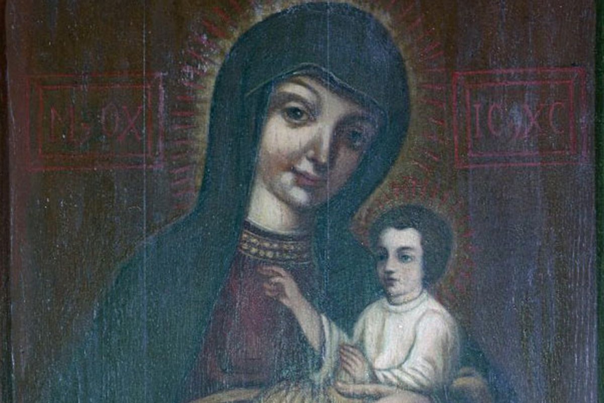 Maci Božaja Barunskaja. Маці Божая Барунская XVII