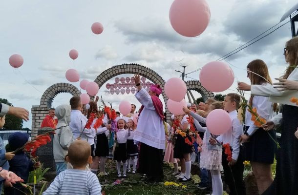 У Вароне адбылася з удзелам біскупа Гродзенскага адпустовая ўрачыстасць у гонар святой Філамены