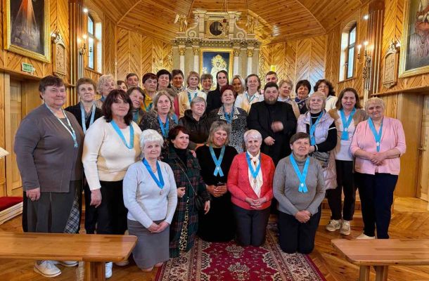 Дзень засяроджання для ўдзельнікаў руху “Легіён Марыі” прайшоў у Тракелях