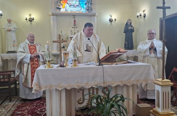 У капліцы бл. Міхала Сапоцькі на станцыі Ашмяны адзначылі адпустовую ўрачыстасць