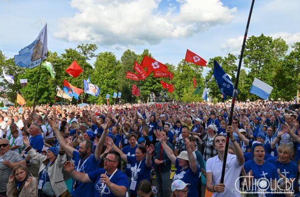 Вернікі Гродзенскай дыяцэзіі ўдзельнічалі ў агульнабеларускіх урачыстасцях у Будславе