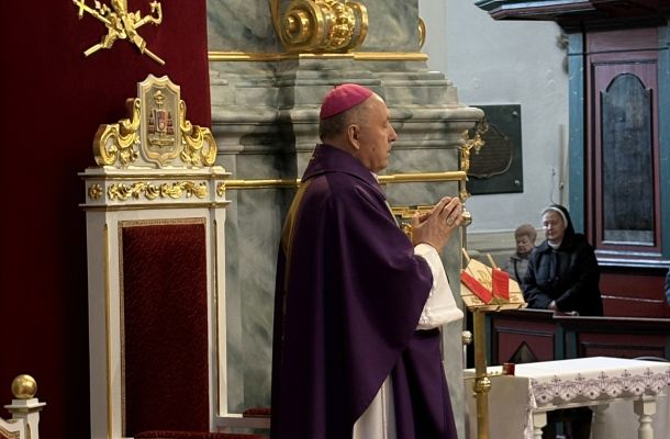 Біскуп Кашкевіч у Другую нядзелю Вялікага посту: зробім з нашых сэрцаў шатры, каб прыняць у іх Езуса