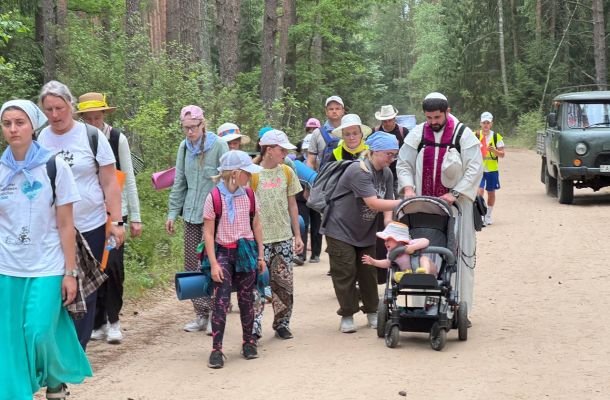 Наймалодшаму ўдзельніку пілігрымкі з Гродна ў Тракелі – адзін год