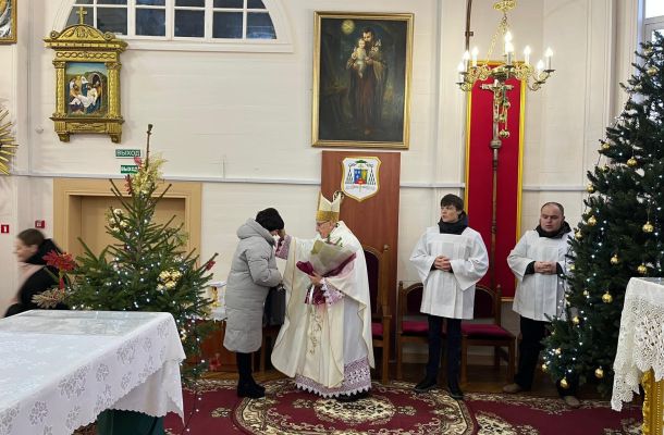 Землякі арцыбіскупа Кандрусевіча павіншавалі яго з днём нараджэння